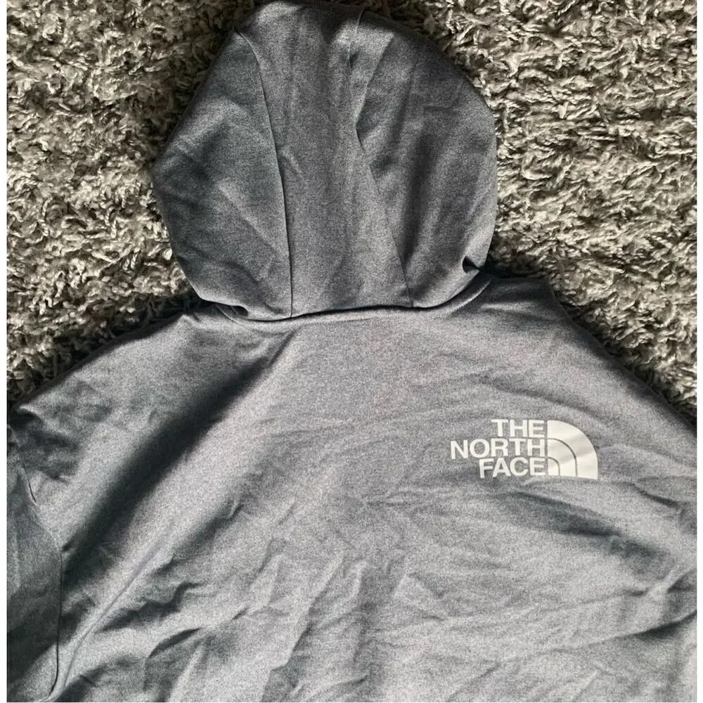 The North Face gray Horizon Performance Fleece lined Hoodie SWEATSHIRT MENS L